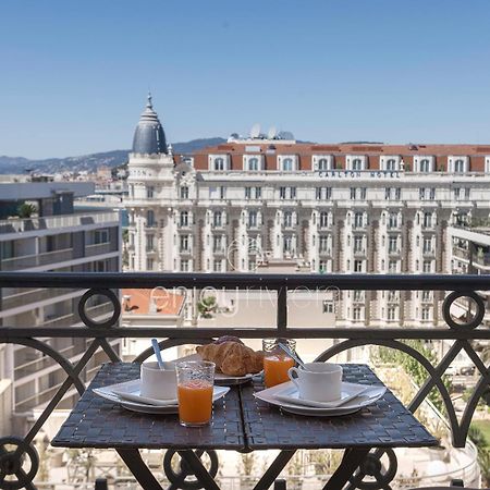 Palais Miramar Suite Art Modern - Derniere Etages Vue Mer - 75M De Confort - En Face Des Plages -Wifi - Clim Cannes Luaran gambar